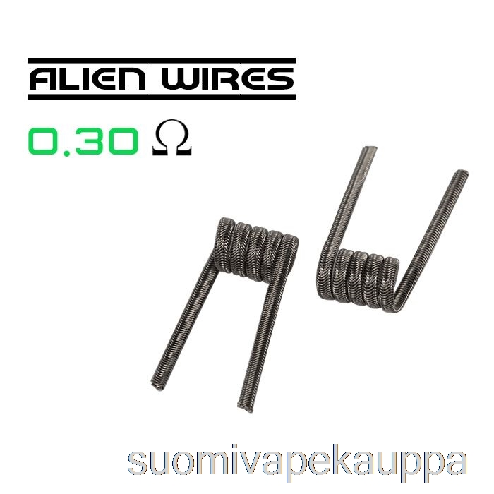 Vape Nesteet Wotofo Comp Lanka - Valmiiksi Rakennetut Kelat 0,3 Ohm Alien - 10 Kpl Pakkaus